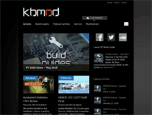Tablet Screenshot of kbmod.com